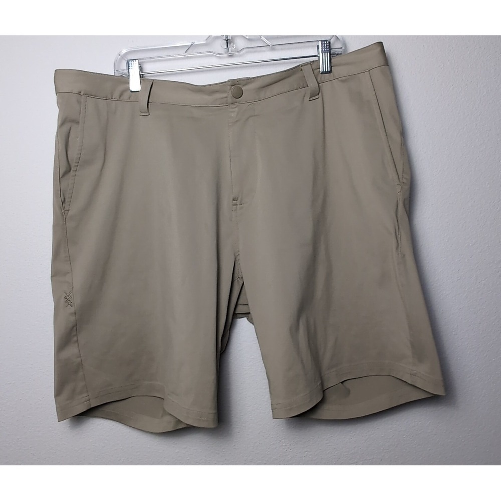 Rhone Commuter Shorts Mens 38x9Tan Stretch Performance Golf Chino Casual - Picture 1 of 10
